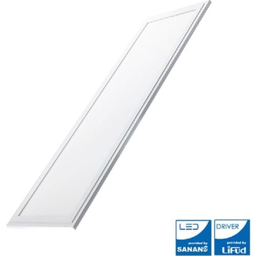 Rectangular LED Panel Ceiling LED Ceiling 120X30cm 40W 4000 Lumens 4000K 6000K With White Panel Surface Frame Kit 60x30x5cm Easy