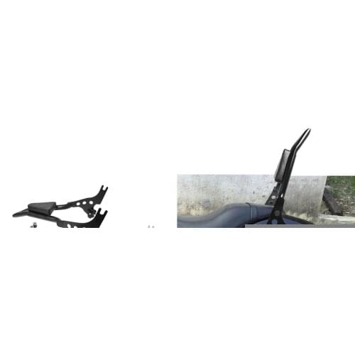 Detachable Rear Passenger Sissy Bar Backrest Pad Cushion For Davidson XL1200C XLH883 Motorbike Parts