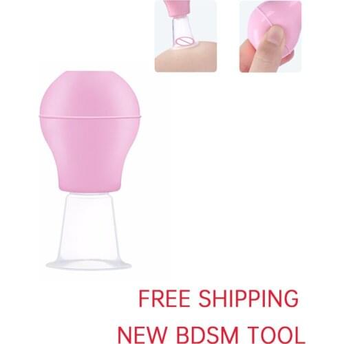 BDSM Nipple Sucker for Men Women Nipple Shield Torture Nipple Play Restraints Gay Fetish Silicone Nipple Clamps SM Products