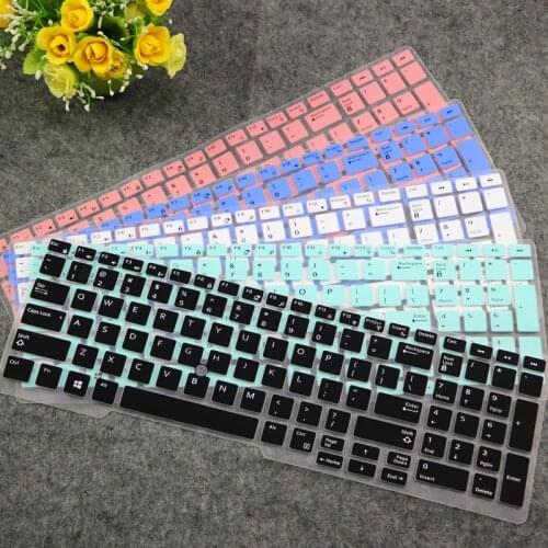 15.6 inch silicone Laptop Keyboard Cover Skin For Dell Latitude 5591 5580 E5550 M7510 E5570 M7720 M7520 M5520 M7710 E5580