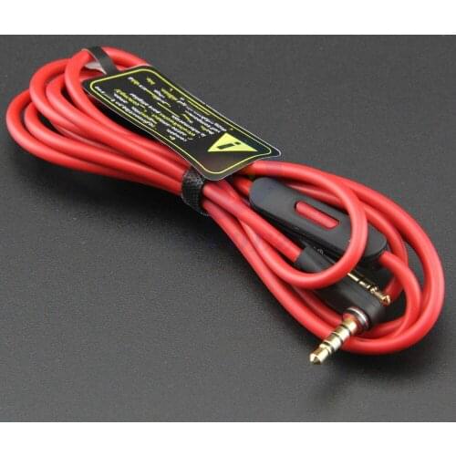 3.5mm Audio Replacement Cable Inline Remote Mic Microphone Headset For Aux/cord studio/earphones 50pcs