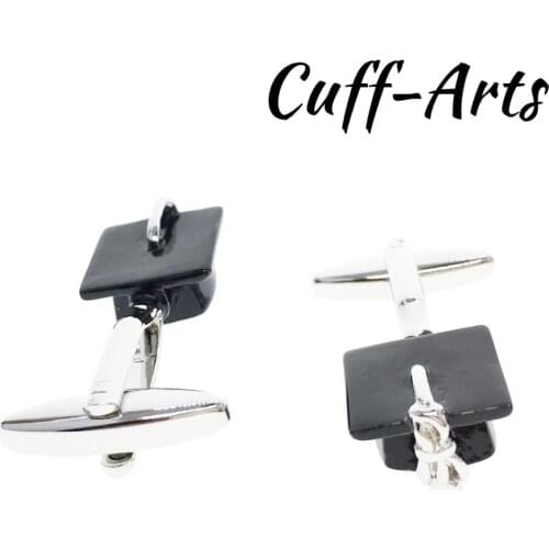 Cufflinks Men Cuff Links Jewelry Student Gifts Teachers Hat Graduation Day Hat Cufflinks Hat Shaped Cufflinks C10157