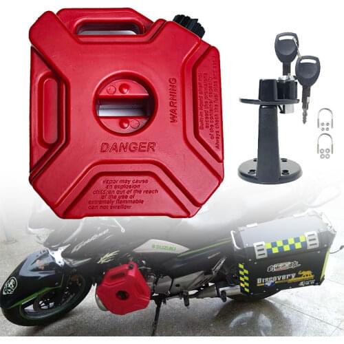5L With Lock&Key Petrol Can For Audi for Golf Gasoline Diesel Fuel Tank Container Scooter Motorcycle Petrol Can Backup Fuel-jugs