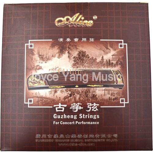 Alice AT84S Performance Gu Zheng Strings Chinese Zither Harp Koto Steel Nylon 1st-21st Strings Set Free Shipping