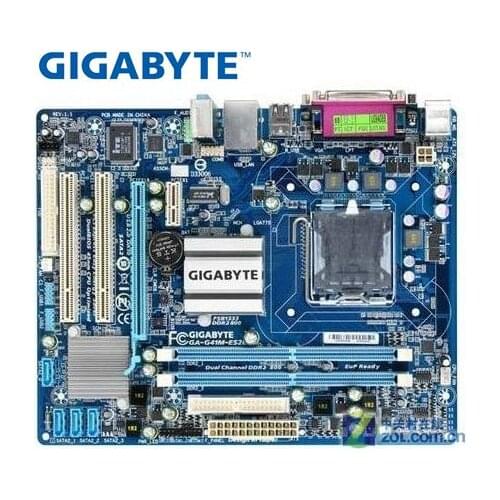 Used Gigabyte GA-G41M-ES2L original mainboard DDR2 LGA 775 boards G41M-ES2L VGA USB2.0 8G G41 Desktop motherboard