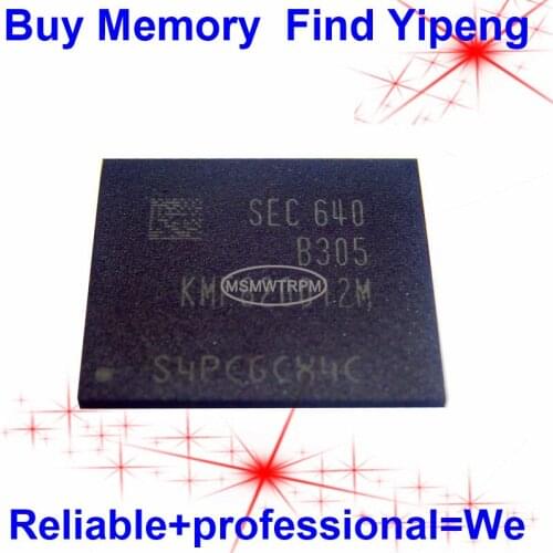 KMF820012M-B305 BGA221Ball EMCP 16+16 16GB Mobilephone Memory New original and Second-hand Soldered Balls Tested OK
