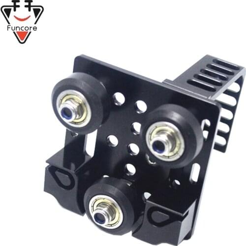 FUNCORE 2020 Profile V-Slot Openbuilds X-axis Gantry Plate Whole Set Ender 3 v2 Titan Aero Mount Bracket