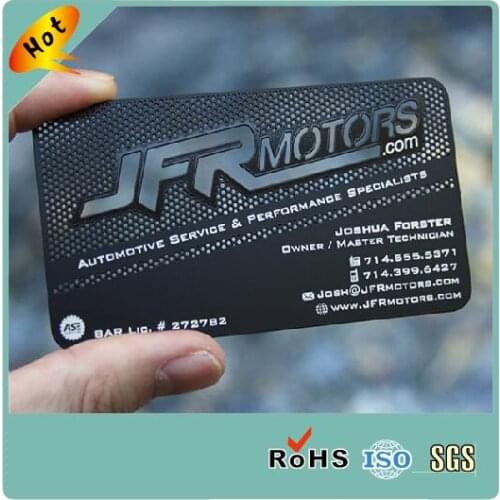 Etched Metal Cards/Special Metal Business Card
