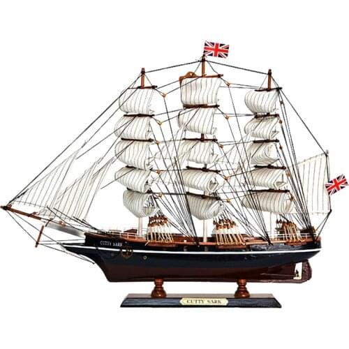 LUCKK New Hot Sale 3D Wooden Assembled Sailing Boats Model Boat Home Decoration Nautical Gift For Kids Wood Children Puzzle Toy