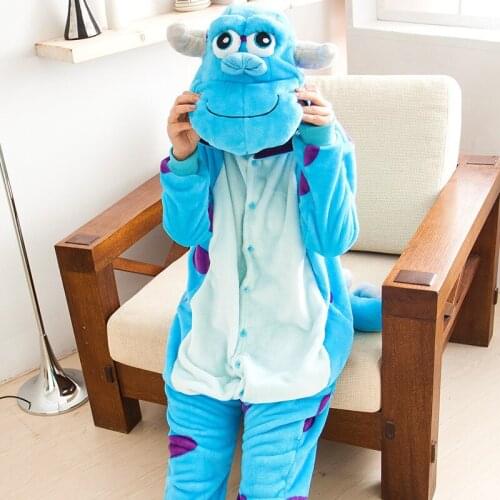 Kigurumi Unicorn pajamas Animal Pajamas for Children Cartoon panda Baby Boys Girls Flannel pajamas Kids Pyjamas gift