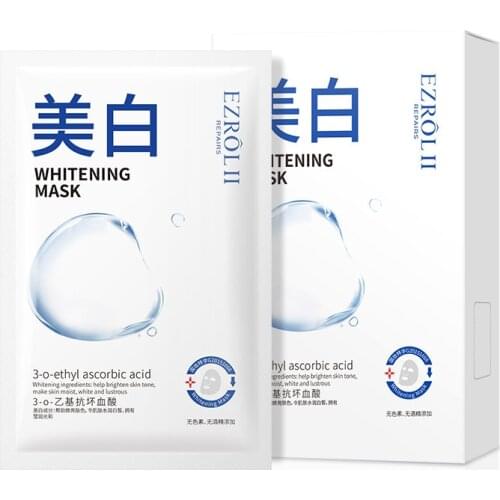 Rolanyin Whitening Freckle Removing Facial Mask Moisturizing Anti-Aging Skin care Hydrating Oil-Control Shrink pores Face Masks