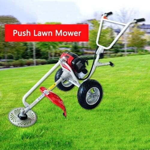 Hand Push Multifunctional Lawn Mower Household Lawn Mower High-power Portable Gasoline Lawn Mower 2750W/6500r/min CH