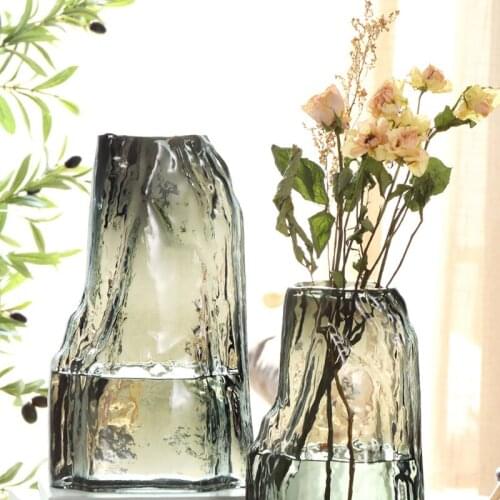 Vases Nordic Home Decor Home Decoration Accessories For Living Room Creativity Glass ваза для цветов стекло декор комнаты