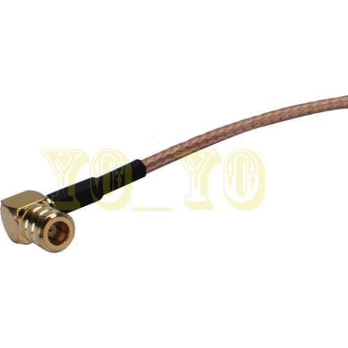 6inch RP-SMA plug right angle to SMB plug right angle for RG316 Pigtail coaxial cable RF Adapter assembly