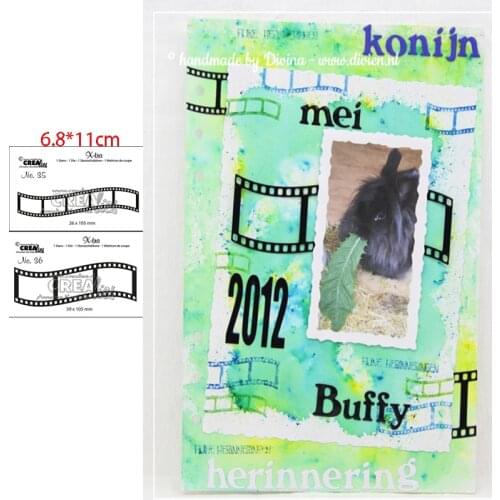 Old Sirius Classic film background Metal cutting dies cut die mold card Scrapbook paper craft knife mould blade punch stencils