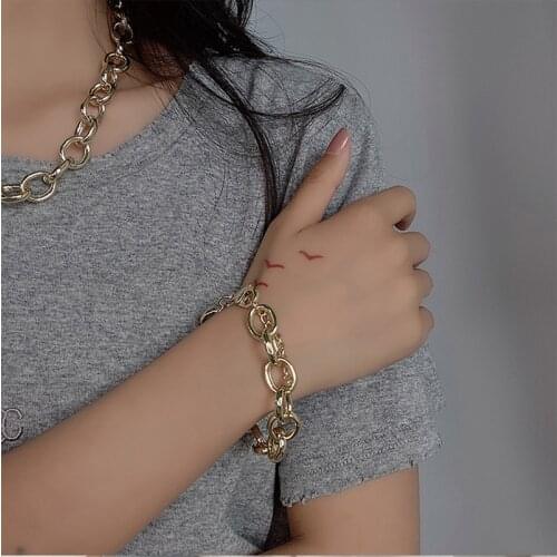 Women Korean Version Of The Neutral Fashion Retro Bracelet Tide Male S925 Classic Personality Whip Chain Small Hand Jewelry Girl