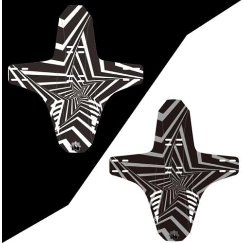 1 pairs (2pcs) New Type Mountain Bike Reflective Mudguard Front and Rear Fenders Road Bike Mudguard Bicycle Accessories