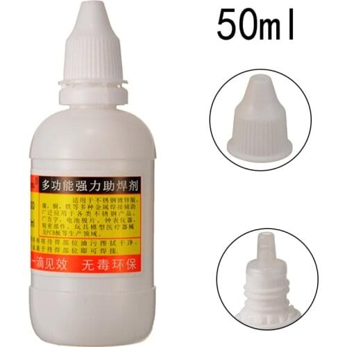 Practical 1Pcs HLY-800 50ml Stainless Steel Flux Soldering Stainless Steel Liquid Solder For Soldering Welding Equipment