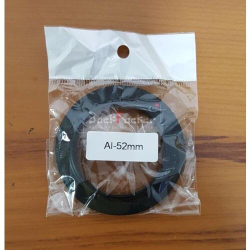 10Pcs AI-52mm 52mm Filter Diameter Macro Lens Reverse Adapter Ring For Nikon D5100 D3200 D7000 DSLR Camera Accessories