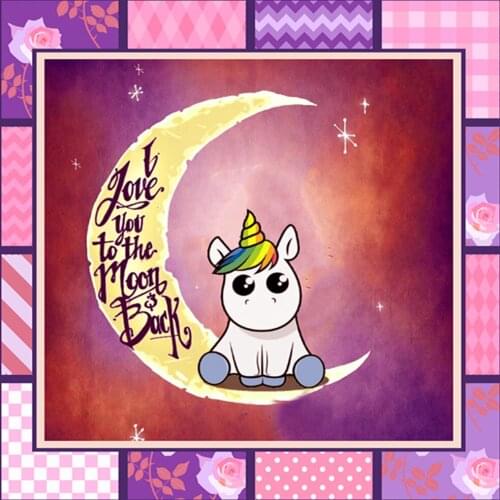 Unicorn 3D Printing Carpets for Living Room Bedroom Rug Cartoon Child Play Mat Soft Flannel Memory Foam Girl Room Game Area Rugs