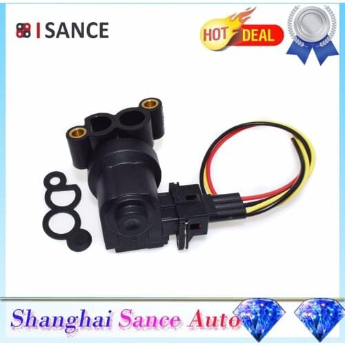 ISANCE Idle Air Control Valve IAC with Wire Connector Set 0280140575 For BMW 318i 318is 318ti Z3 1.9L L4 1996 1997 1998 1999