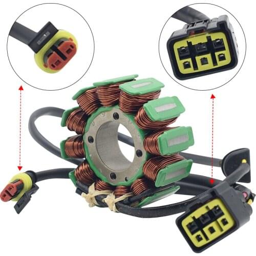 Motorcycle Ignition Magneto Stator Coil For TM Racing KOK YS 9018 C.KOKU/SUM F15547.02 MX250 MX450 EN250 EN450 FI 4T 2011-2012