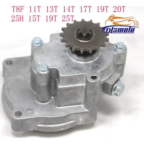 11 13 14 15 17 19 20 25 Tooth 25H T8F Transmission Gear box For 33cc 43cc 49cc 52cc Ty Rod II Go Kart Quad Scooter XTreme