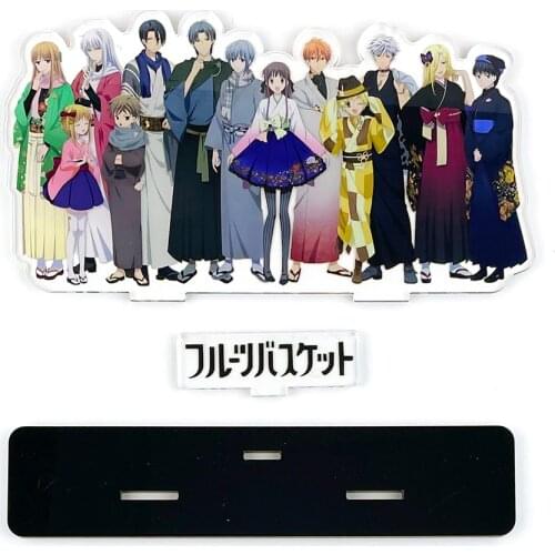 Fruits Basket Tooru Kyou Yuki Momiji Shigure Hatsuharu Saki Ayame acrylic standee figurines cake topper desk decoration anime
