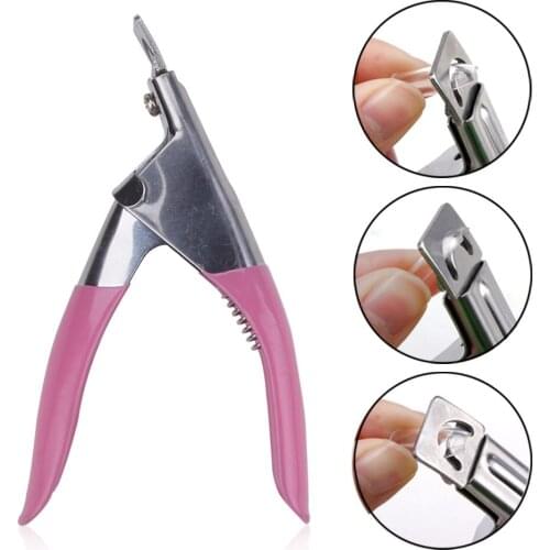Nail Clippers Gel UV Acrylic Fake Nail Tip Clipper Edge Trimmer For Manicure Tool Scissor Pedicure Artificial Pedicure Cutter
