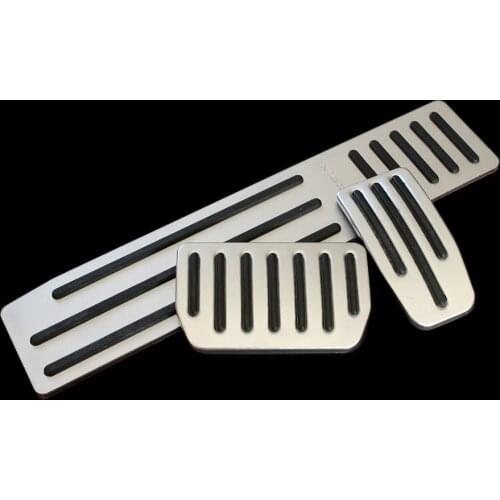 For TESLA Model X Car Foot Pedal Pads Covers Accelerator Brake Rest Pedal