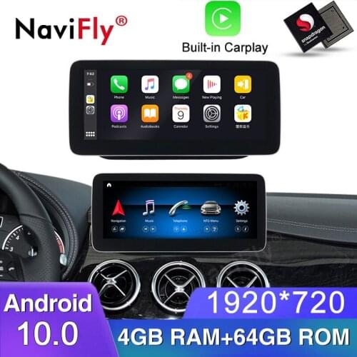 NaviFly N600 For Mercedes Benz B Class W245 W246 2012-2019 Android 10 Car Multimedia Player Navigation Qualcomm 8 Core 4G+64G