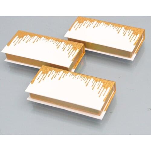 Wholesale Eyelashes Package Eyelash Packaging Box Lash Boxes Faux Cils 25mm Mink Lashes Strip Magnetic Case Bulk Vendor Supplier