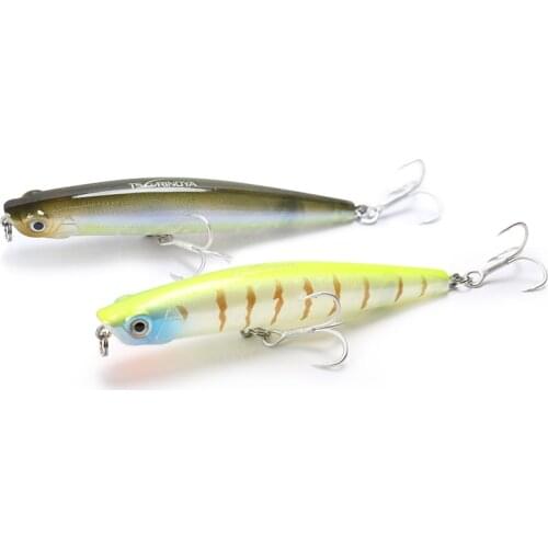 1PCS TSURINOYA Fishing Lure Pencil lure DW66 98mm 9.2g Floating Top Water Bass Lure Artificial Hard Baits