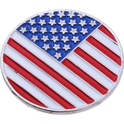 Durable Golf Ball Marker Golf Hat Clip Magnetic Outdoor Alloy Fans Supplies