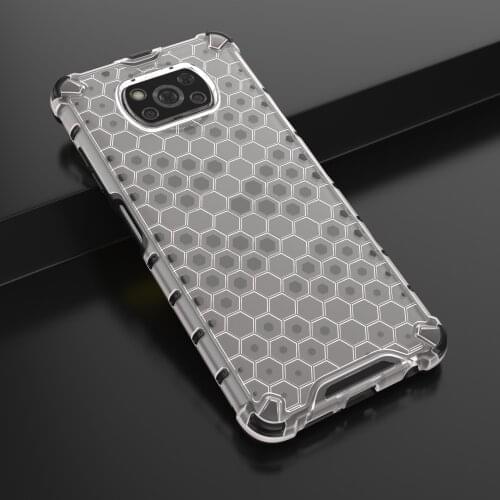 Airbag Shockproof Armor Case for Xiao Mi Poco X3 NFC Note 10 CC9 Pro Honeycomb Back Cover for Redmi K30 K20 Note 9s 9 Pro Max