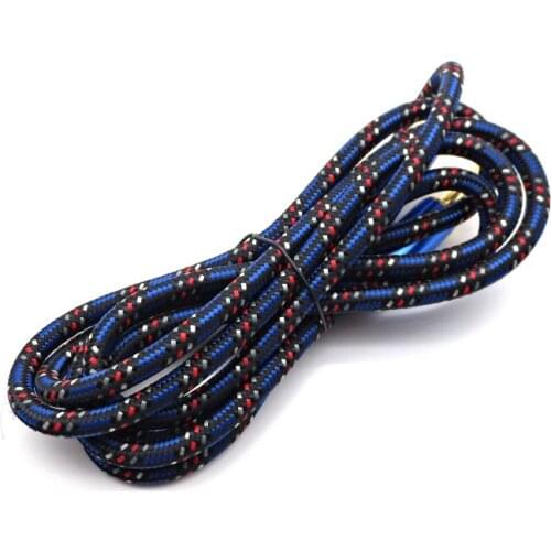 Premium Tattoo RCA Clip Cord with Braided Sleeves for Pro Tattoo Artists