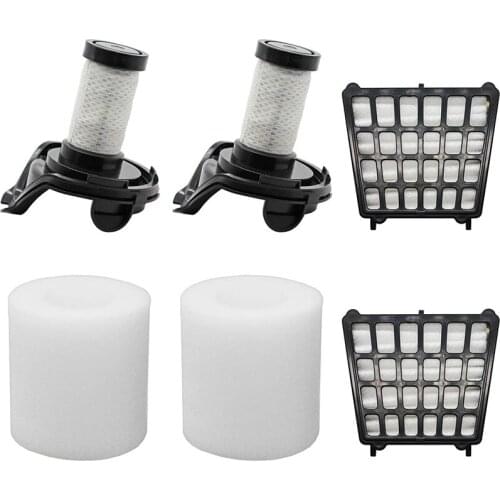 Replacement Filters for Shark Flex DuoClean Vacuum HV390,HV391,HV392,2 HEPA Filters+2 Foam Filters+2 Pre-Motor Filters