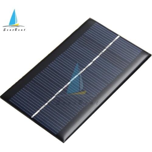 Solar Panel 6V 0.6W 1W Mini Solar System DIY For Battery Cell Phone Chargers Portable Solar Cell