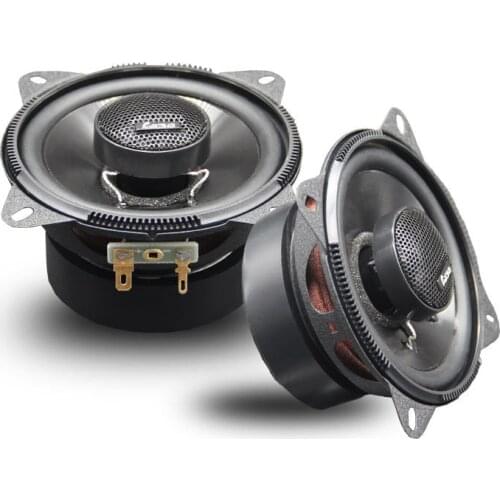 2pcs 80W 4 inch 2-Way Full Range Frequency Car Audio Stereo Speaker Universal Car HiFi Coaxial Speaker