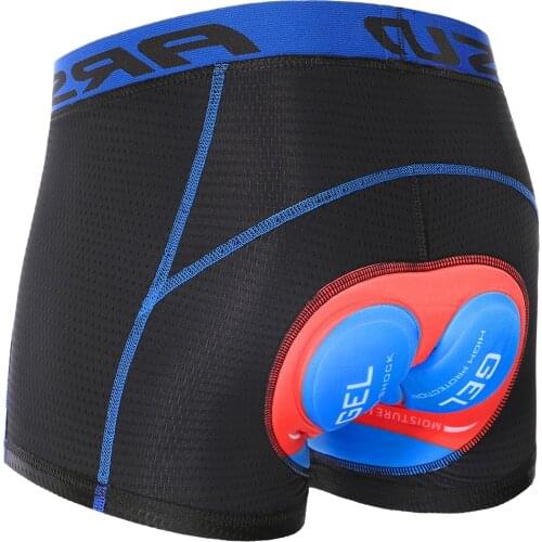 Cycling Shorts Pro 5D Gel Pad Mens Underpants Mountain Bike Shorts Bicycle padded Underwear For Bicycle Quick Dry Short