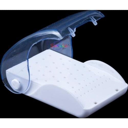 High Quality Dental Plastic Bur Box 60 Holes Drill Placement Autoclave Sterilizer Case Holder
