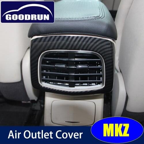 For Lincoln MKZ Back Air Vent High Quality ABS Material Interior Car Air Conditioner Cover Accessories Protector