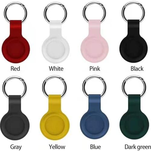 Protection Case For AirTags Leather Protective Sleeve Anti-scratch Cover Protector Shell For Air Tags Locator Tracker Accessorie