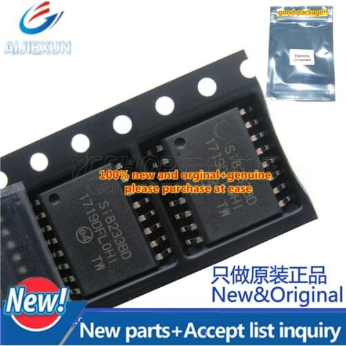 2Pcs SI8233BD-D-IS SOP16 in stock 100% new and original