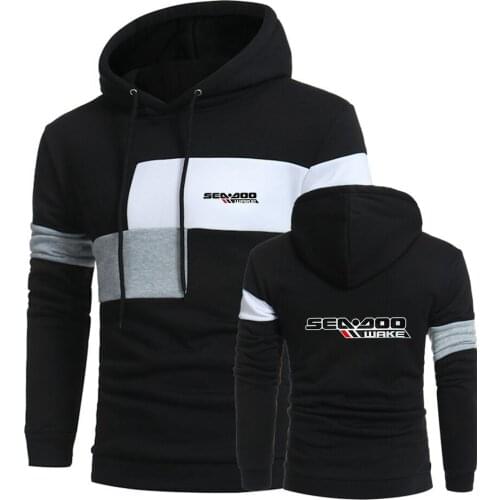 2021 Sea Doo Seadoo Moto Spring Autumn NEW Custom Men Sports Hoodies Print Hooded Leisure Tops Male Pure Cotton Pullover