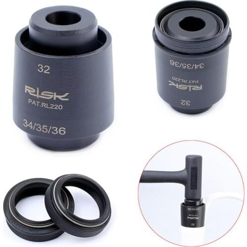 4 in 1 MTB Front Fork Dust Seal Installation Tool Bicycle Oil Shock Absorb Fork 32/34/35/36mm For Fox/SRAM/Suntour Front Fork