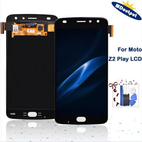 5.5"Original For Motorola Moto Z2 Play LCD Display Touch Screen Digitizer Assembly For XT1710-01/07/08/10 Replacement