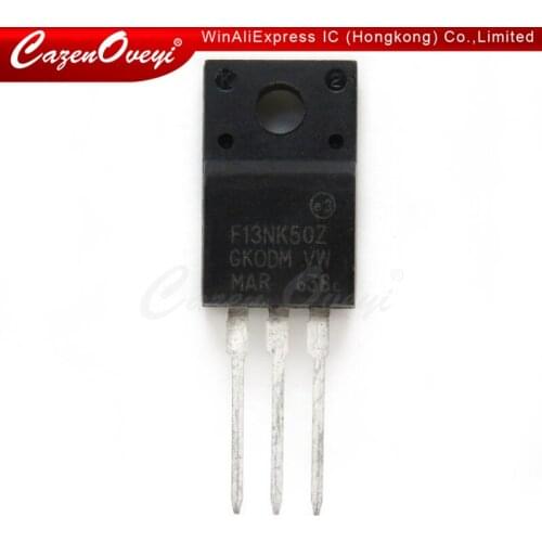 5pcs/lot F13NK50Z 13NK50 TO-220F In Stock