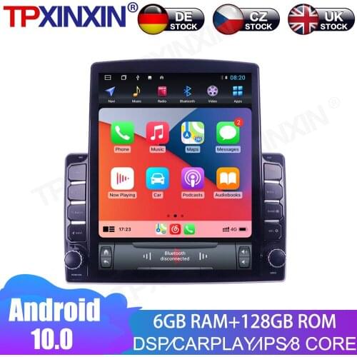 Android 10.0 6+128GB For Peugeot 307 Car Multimedia Radio Player IPS Touch Screen Stereo GPS Navigation System With DSP Carplay