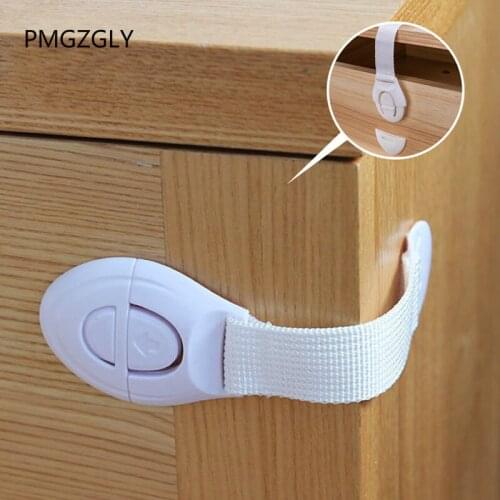 5/10Pcs Child Safety Lock Protection for Cabinet Refrigerators Drawer Locks Kids Baby Safety Doors Locks Straps Baby Protection